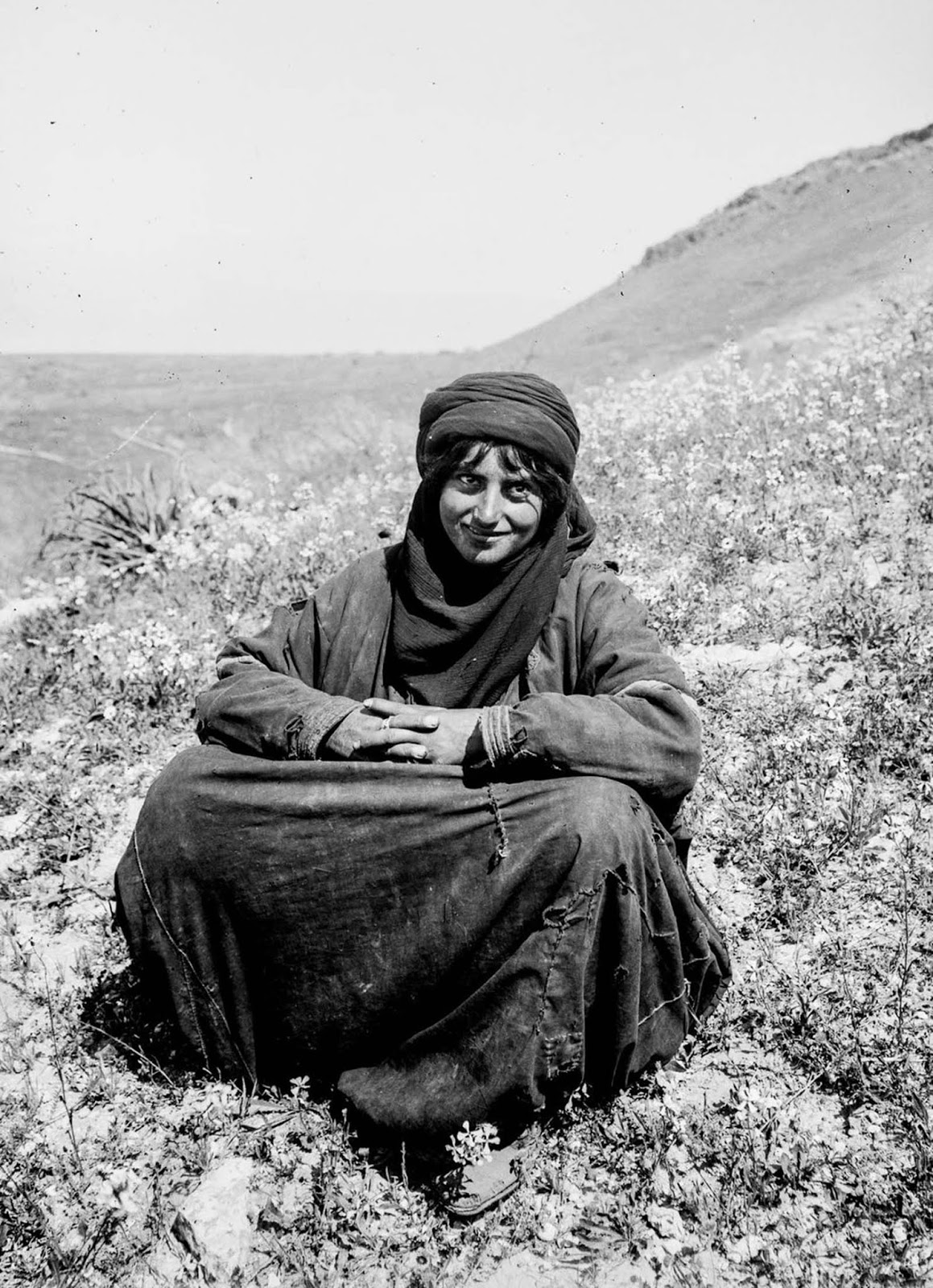 A Bedouin young woman.