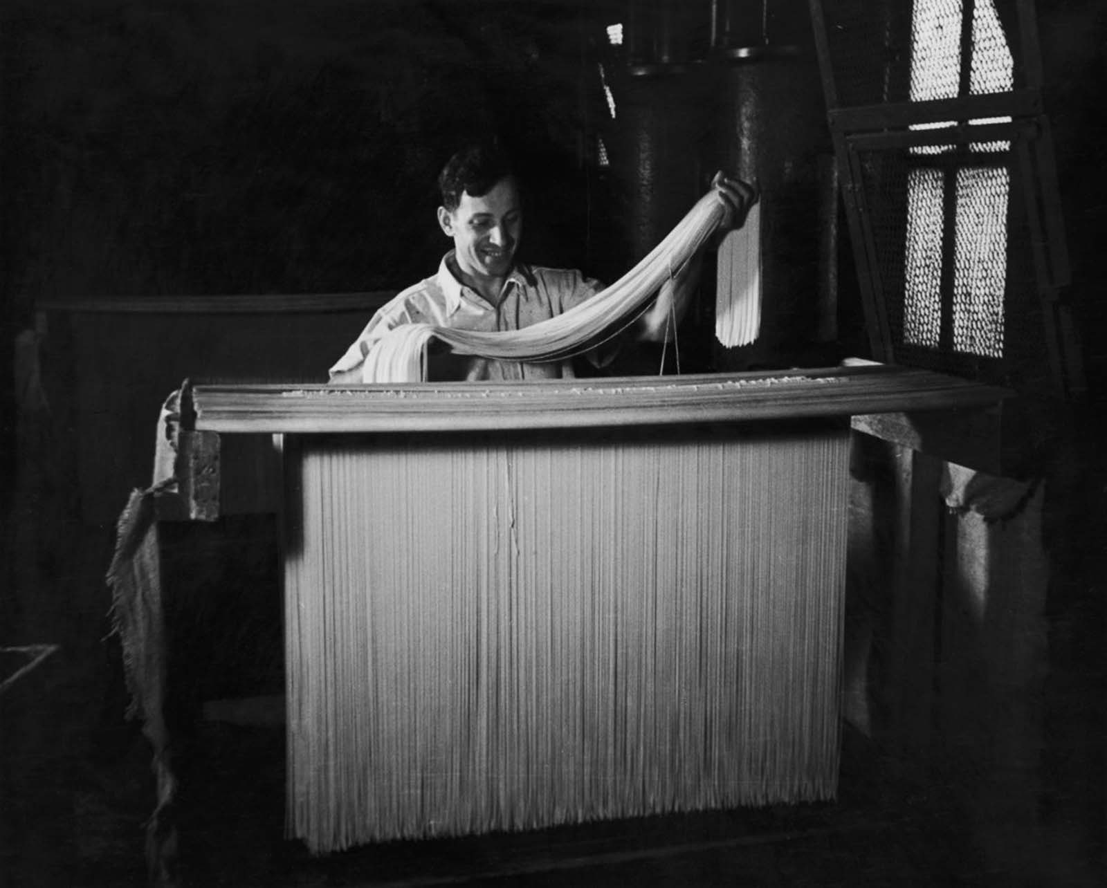 After harvesting the durum wheat to make flour, the fun truly began.