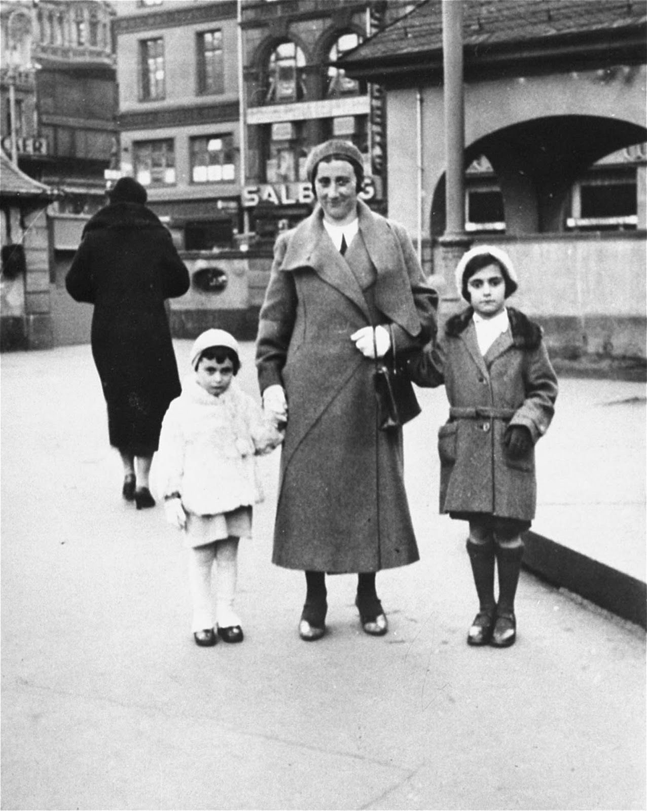 The Franks in Frankfurt, Germany, 1933.
