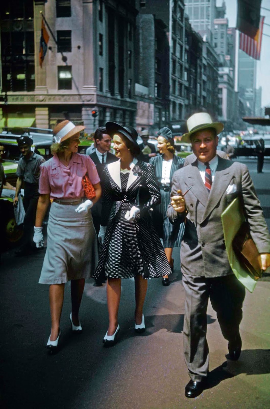 A Madison ad Executive, aka Mad Man, en-route to a client in New York.