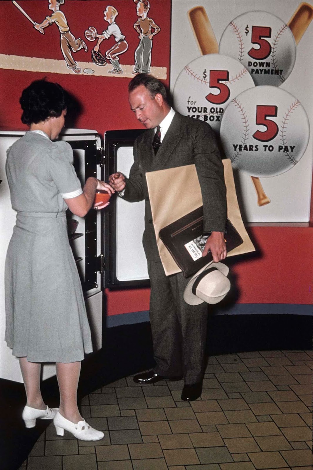 An ad man clutches the book