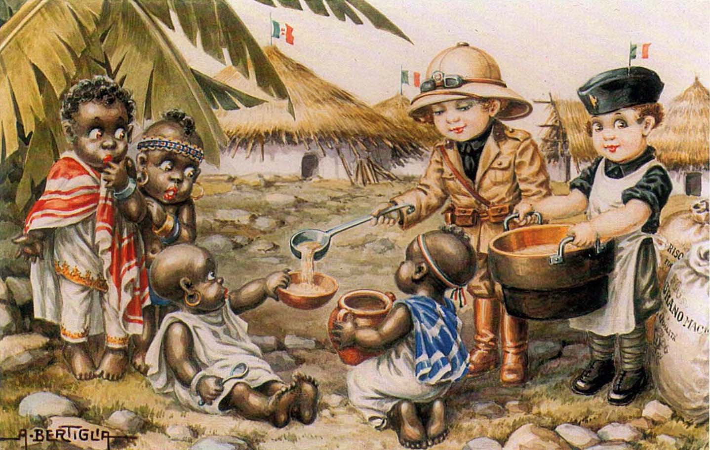Italian postcard.