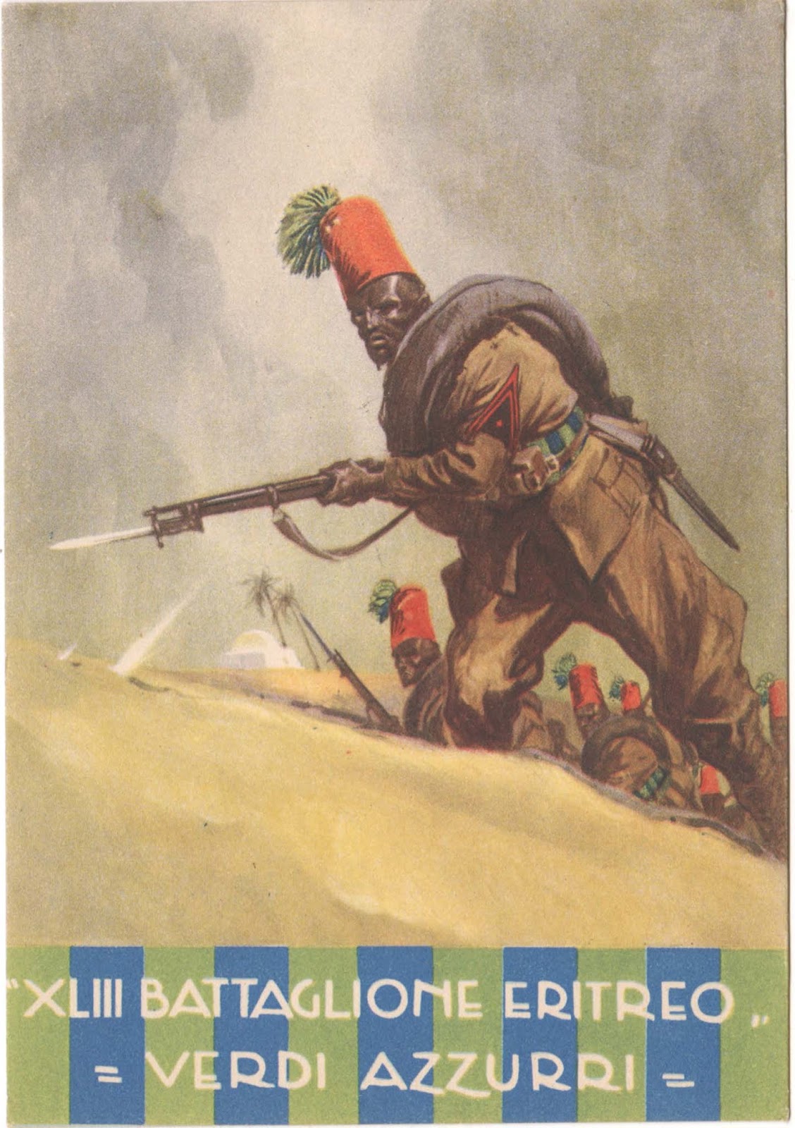 Graphic representations of Eritrean askaris