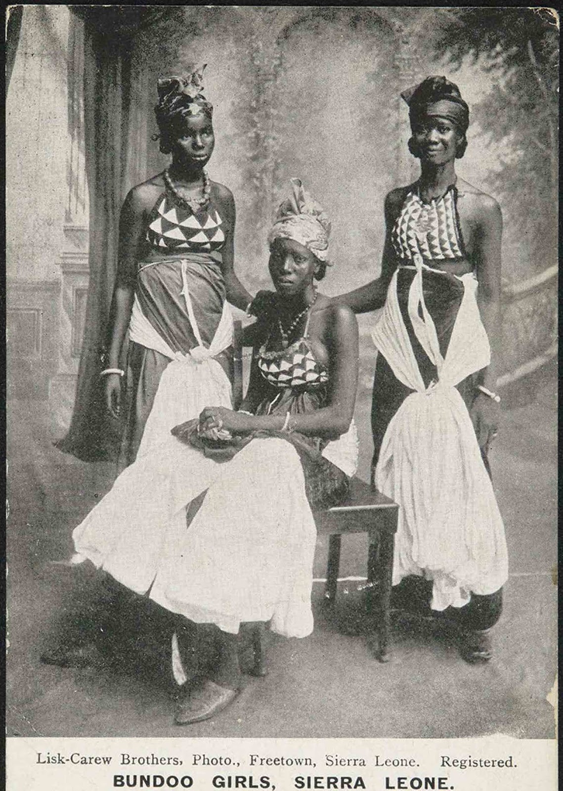 Girls from Sierra Leone.