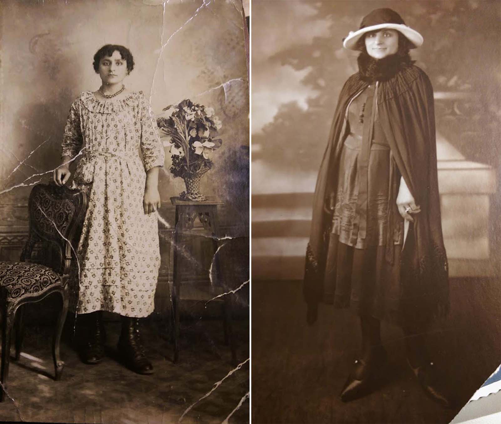  two Armenian women rifles ottoman