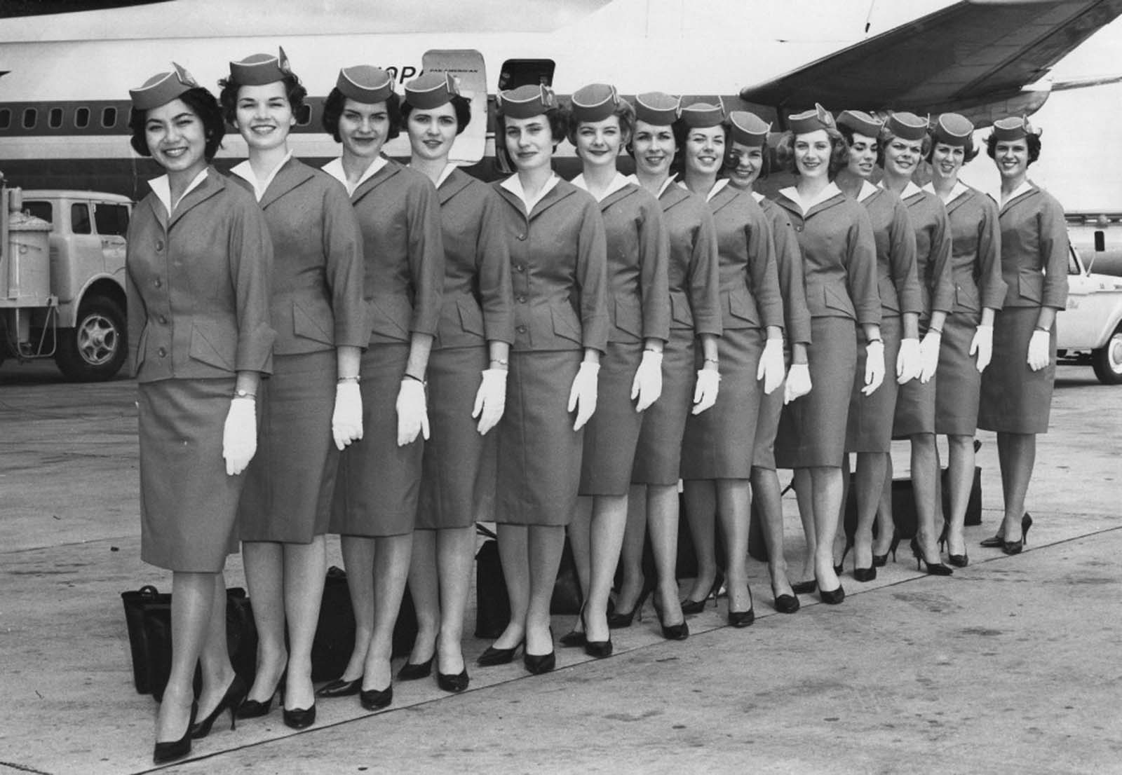 sexy stewardesses pictures history
