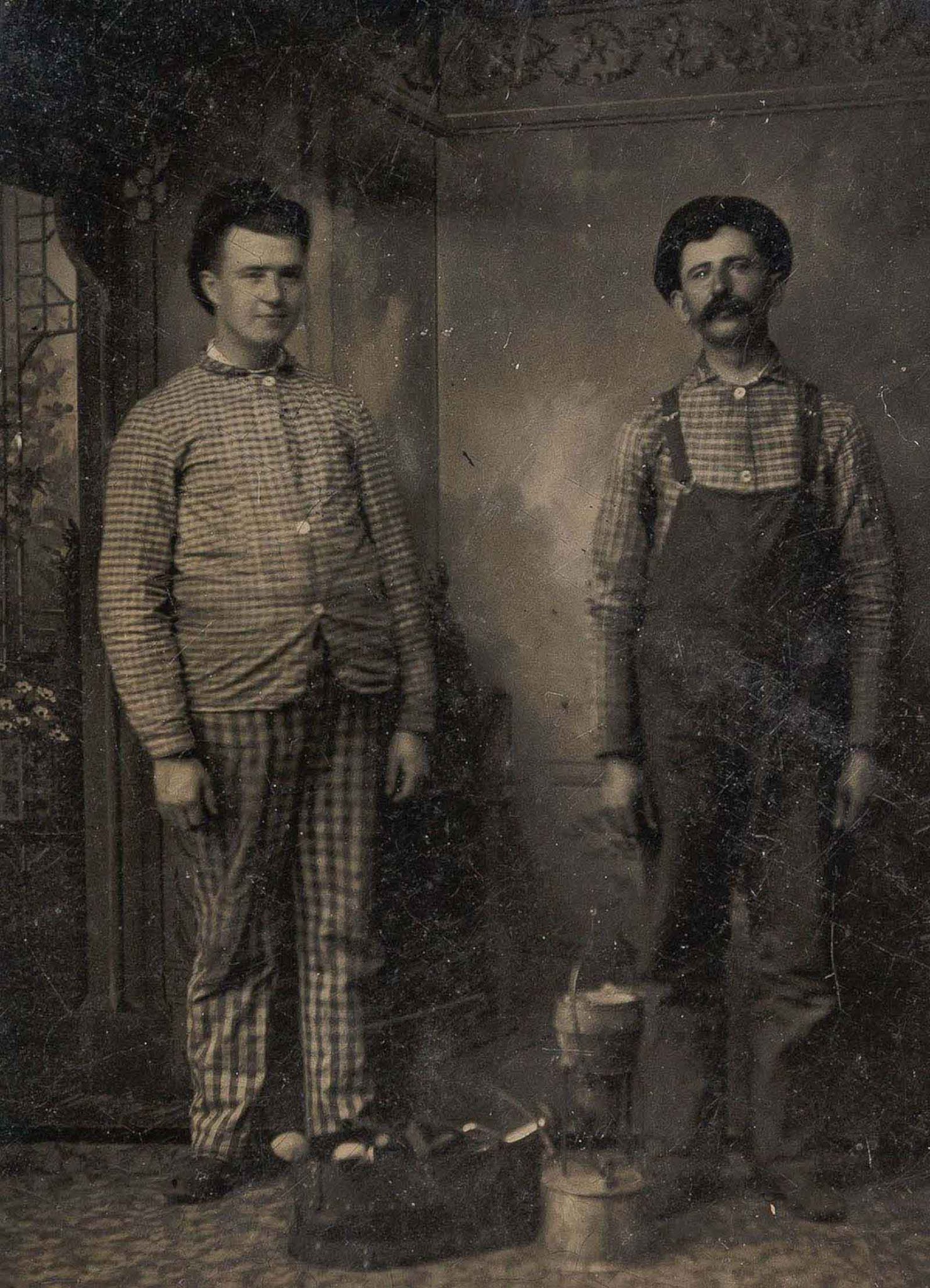 tintype Occupational portraits 19th century