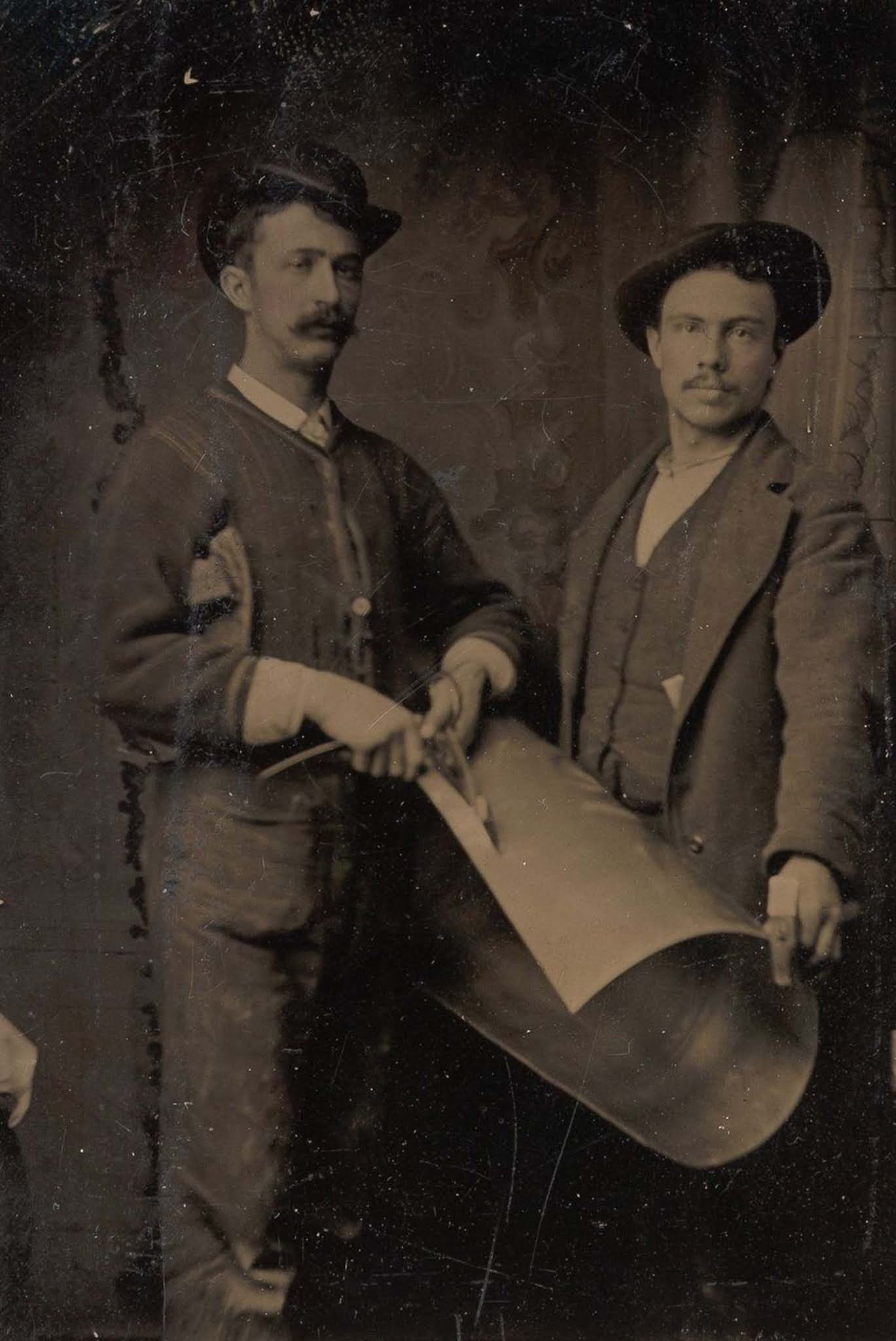 tintype Occupational portraits 19th century