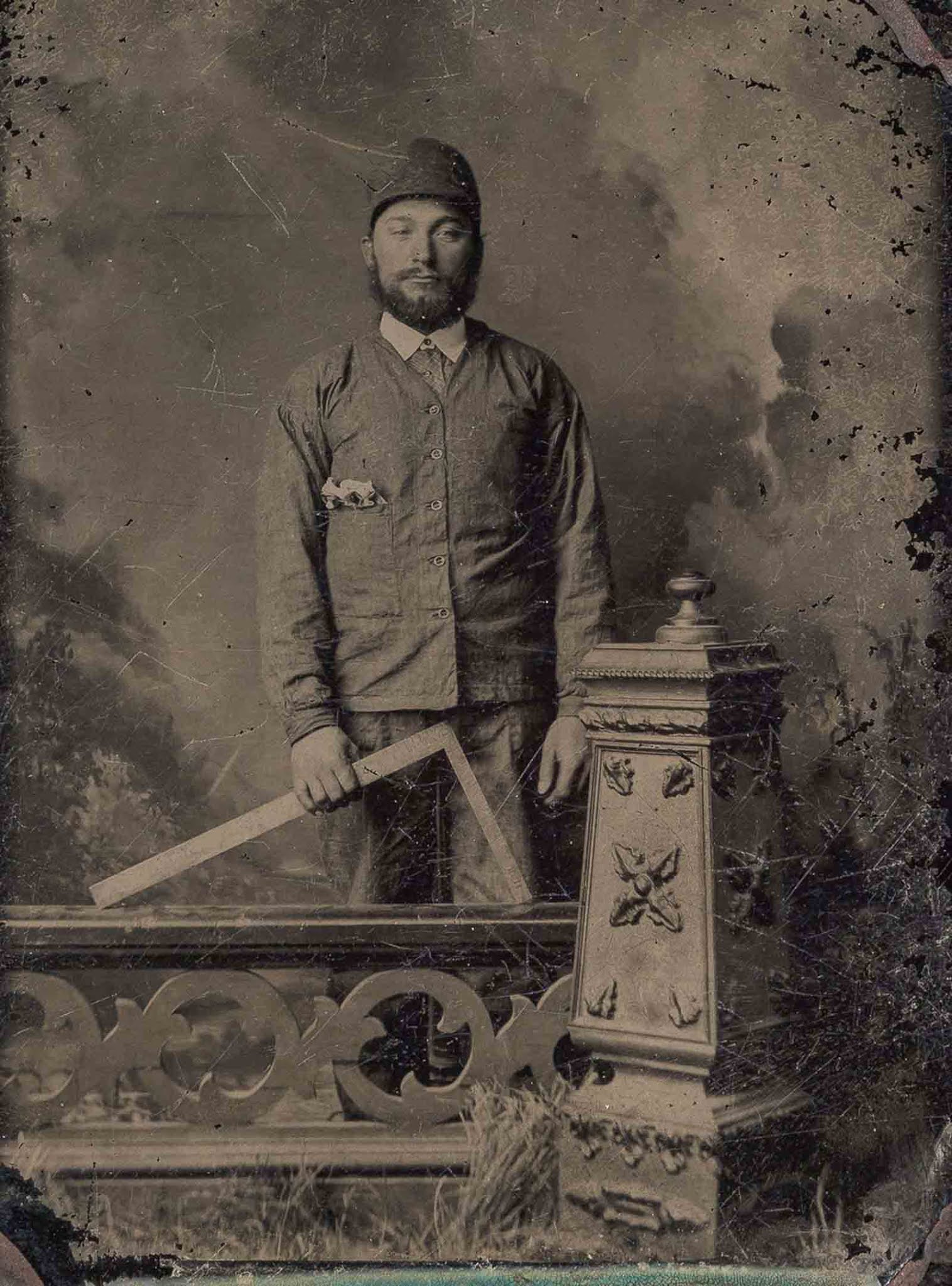 tintype Occupational portraits 19th century