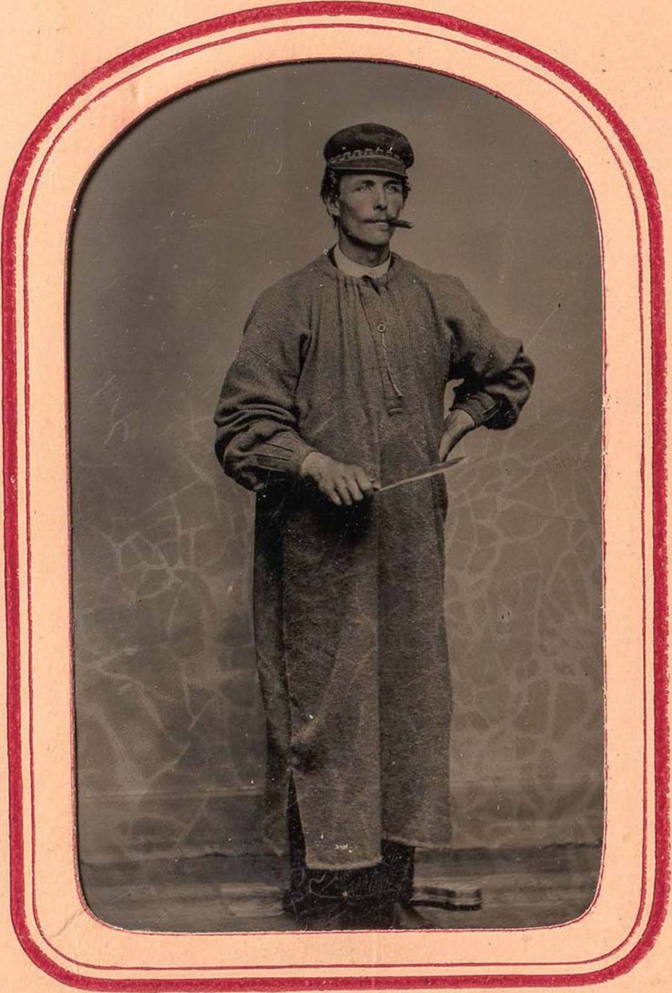 tintype Occupational portraits 19th century