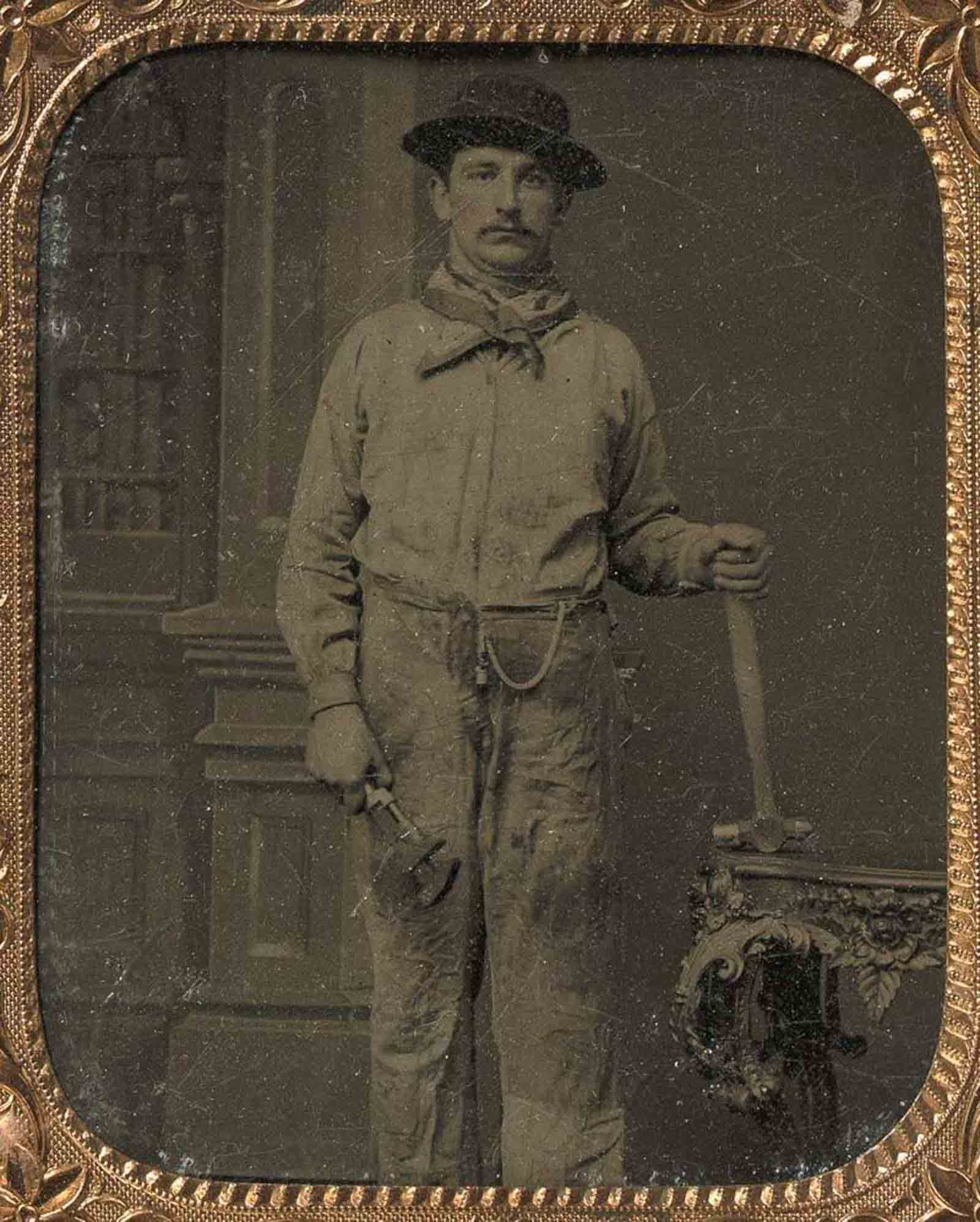 tintype Occupational portraits 19th century