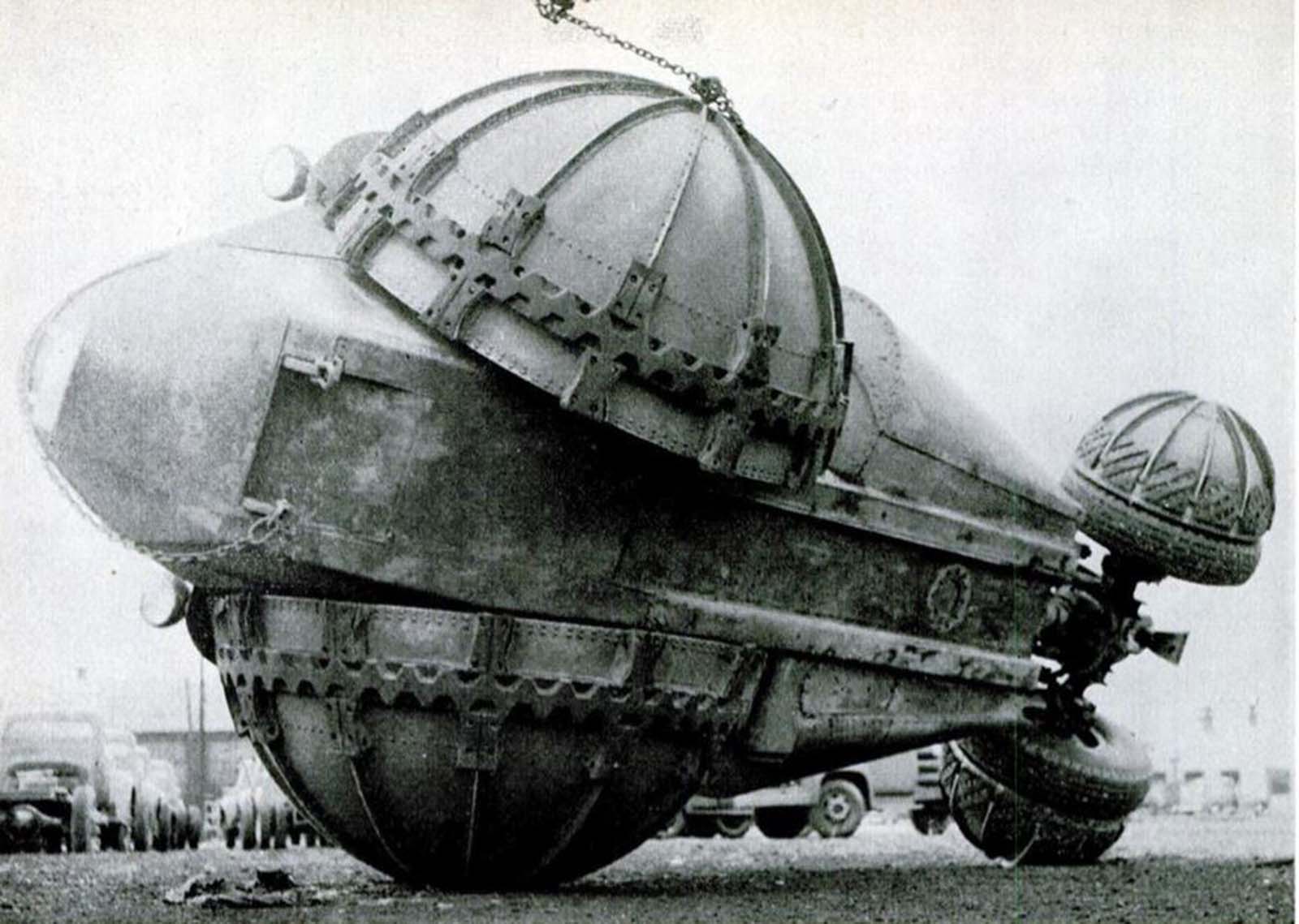 The Rhino: a bizarre experimental all-terrain vehicle, 1954