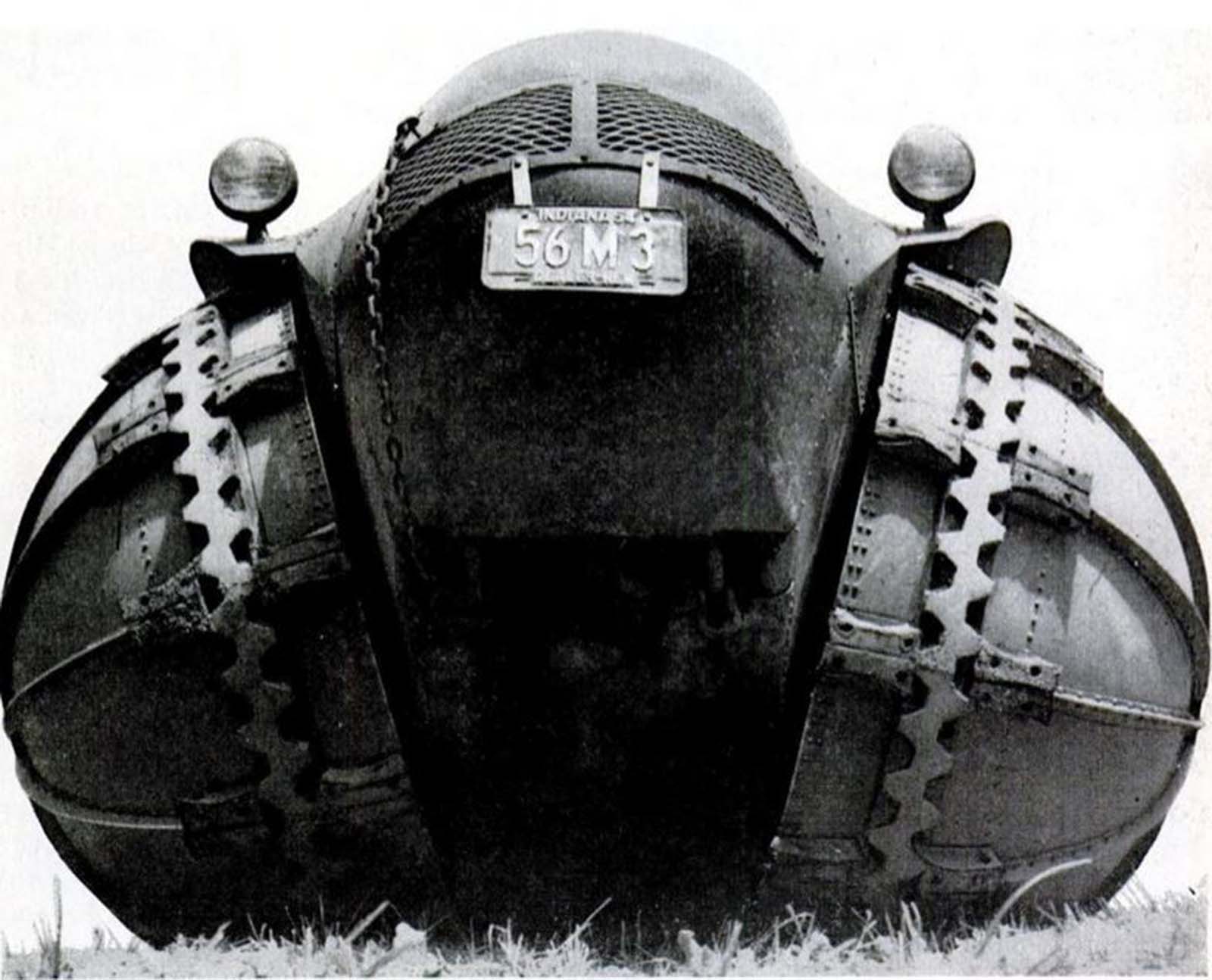 The Rhino: a bizarre experimental all-terrain vehicle, 1954