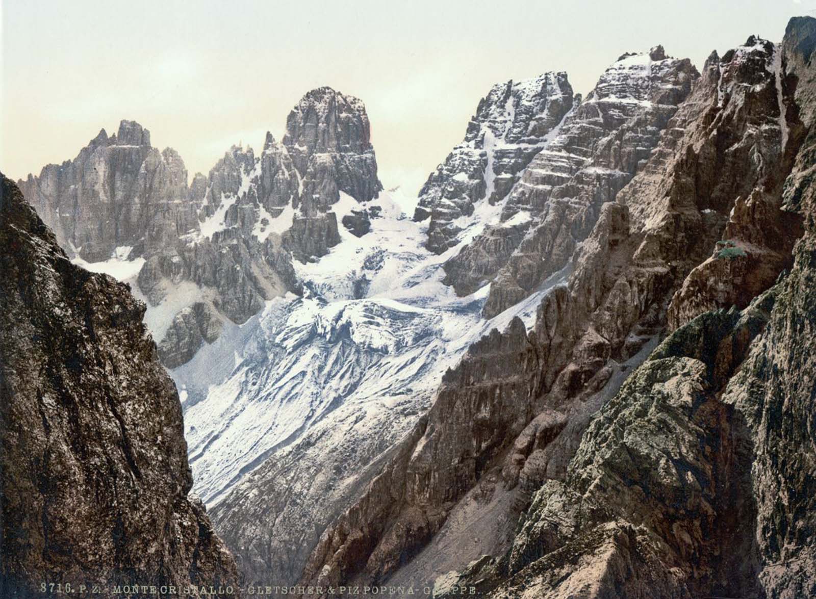 Monte Cristallo and Piz Popena Group.