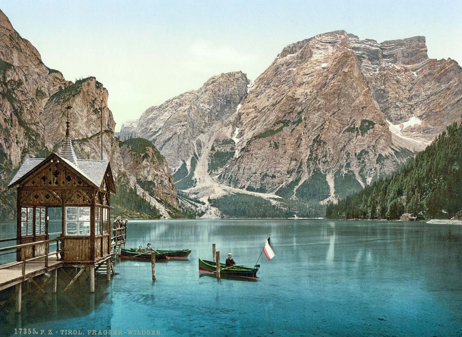 Pragse, Wildsee, toward Sulden.
