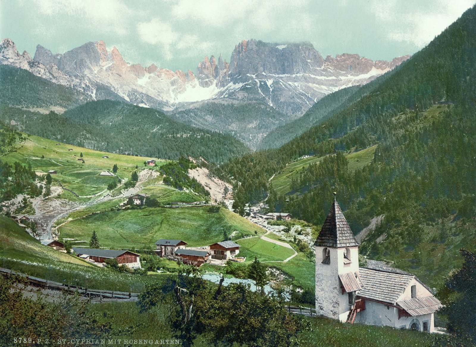 Rosengarten and St. Cyprian