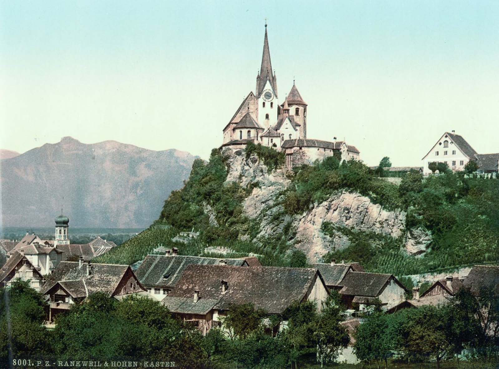 Vorarlberg Rankweil and Hohenkasten.