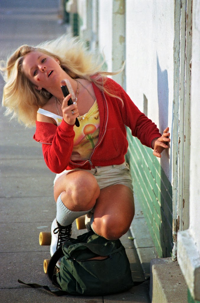 Roller Skaters at Venice Beach 1970s