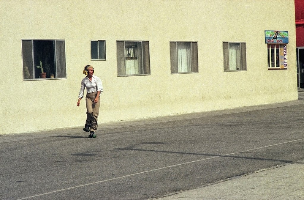 Roller Skaters at Venice Beach 1970s