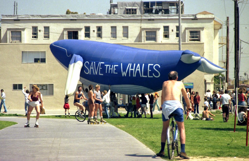 Roller Skaters at Venice Beach 1970s
