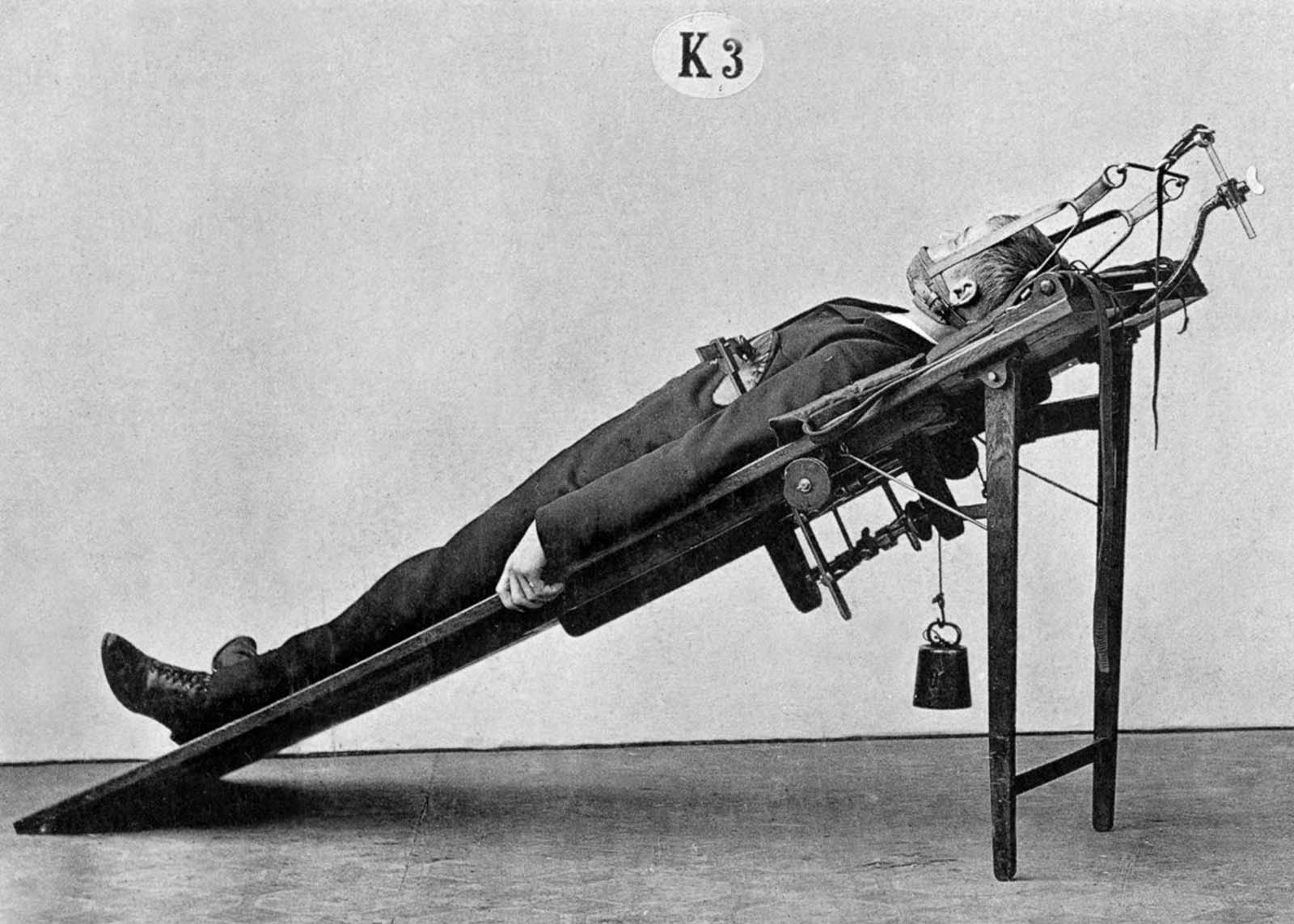 first gym machines zander