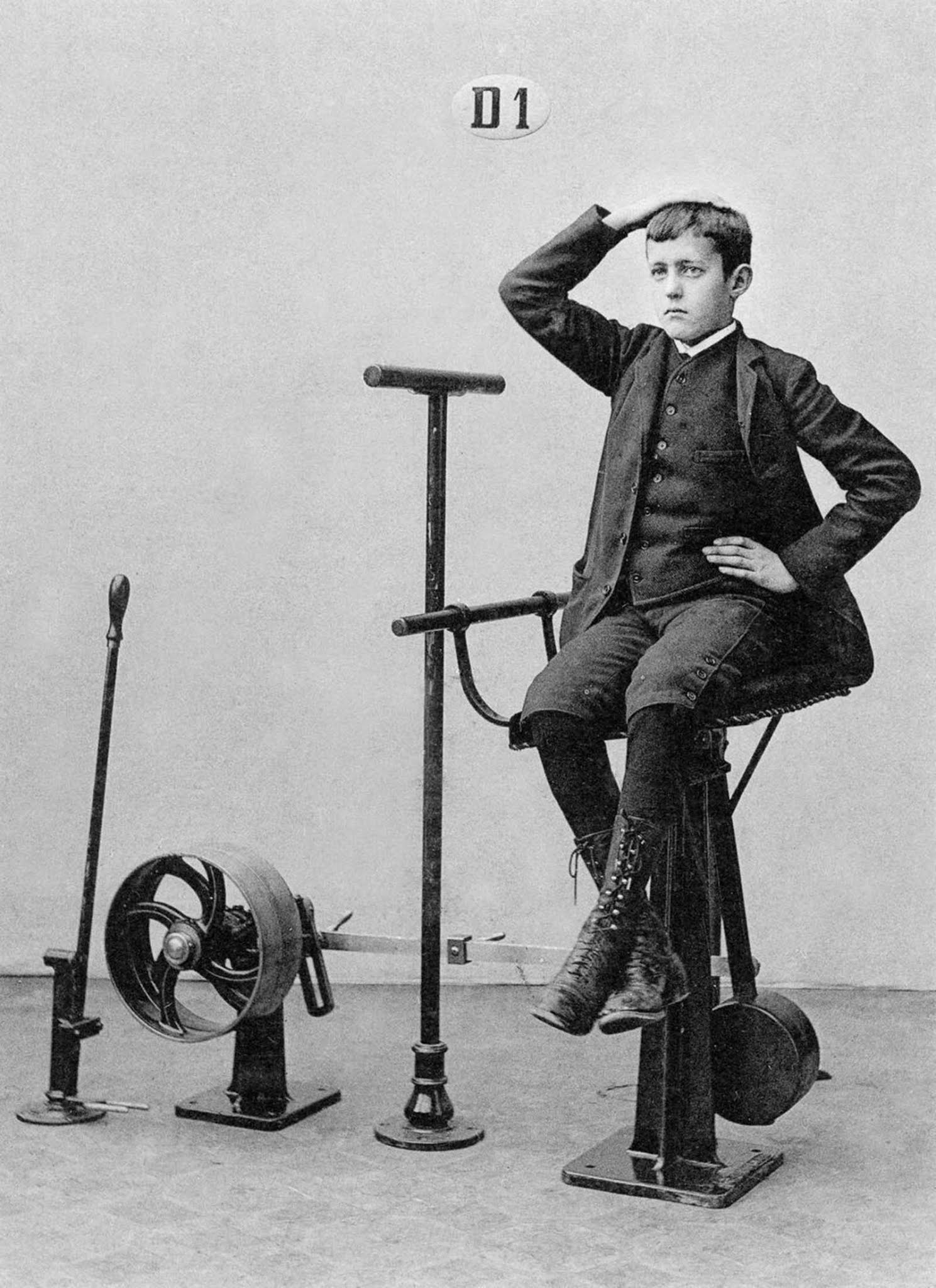 first gym machines zander