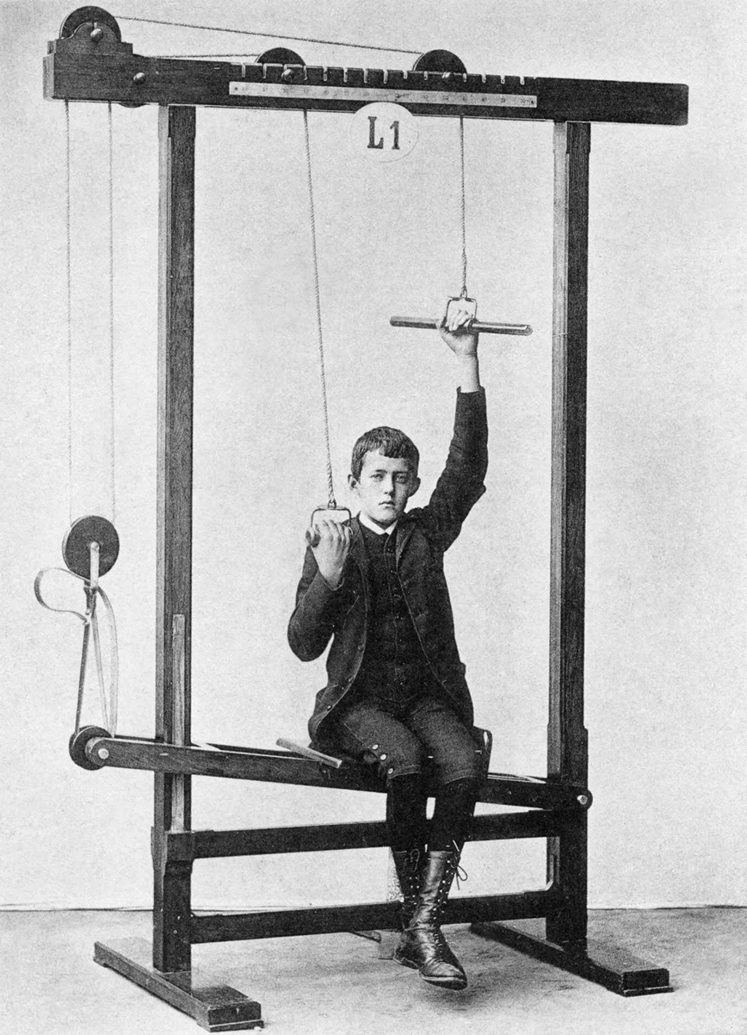 first gym machines zander