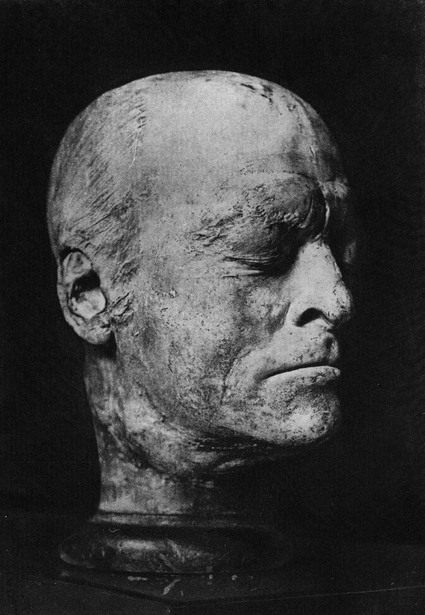 death masks famous people