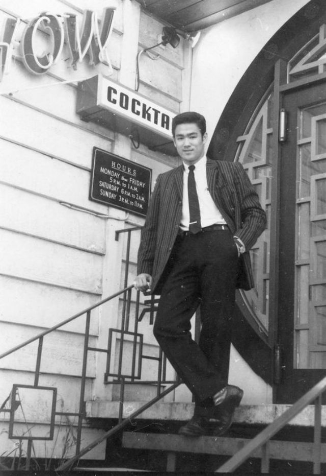 young bruce lee photographs
