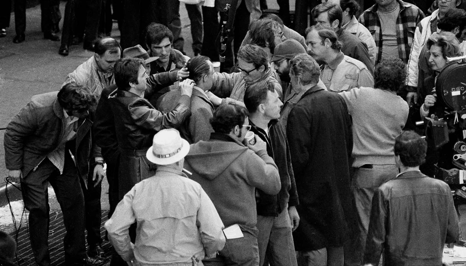 photos filming godfather