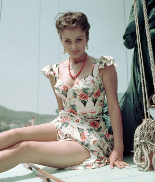 young sophia lore photos