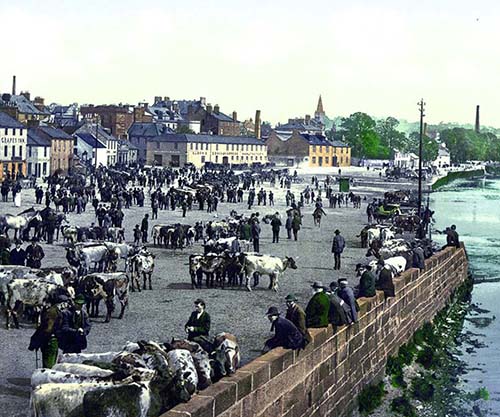 Old color photographs of Scotland, 1890s Old color photographs of Scotland, 1890s
