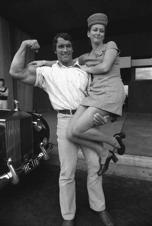 young arnold schwarzenegger photos