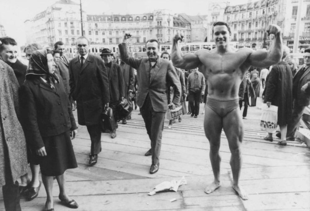 young arnold schwarzenegger photos