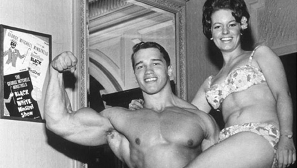 young arnold schwarzenegger photos