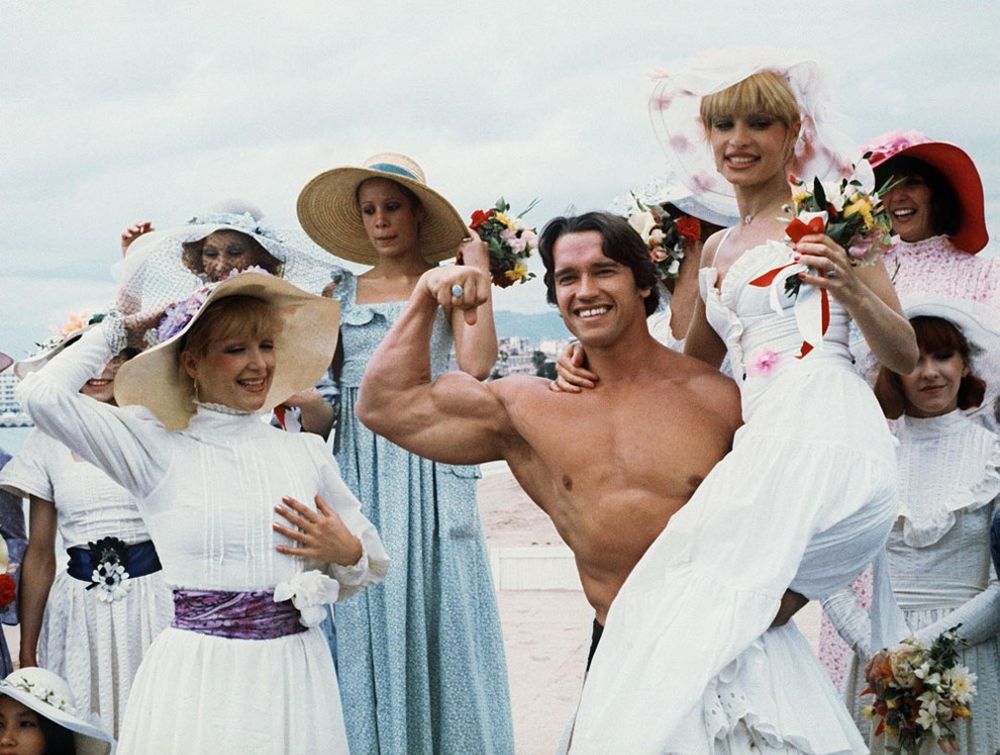 young arnold schwarzenegger photos