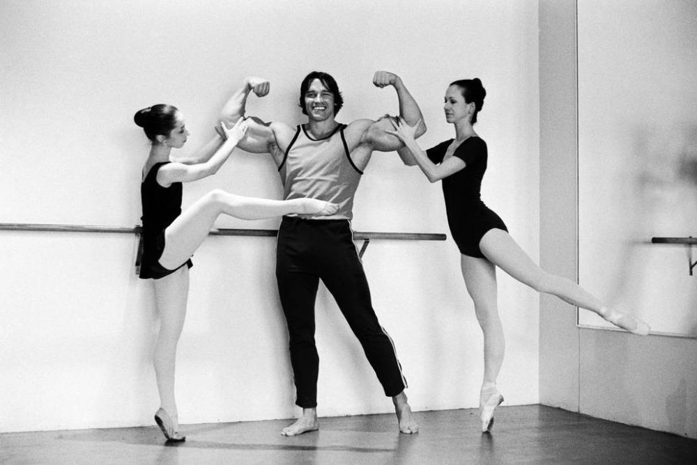 young arnold schwarzenegger photos
