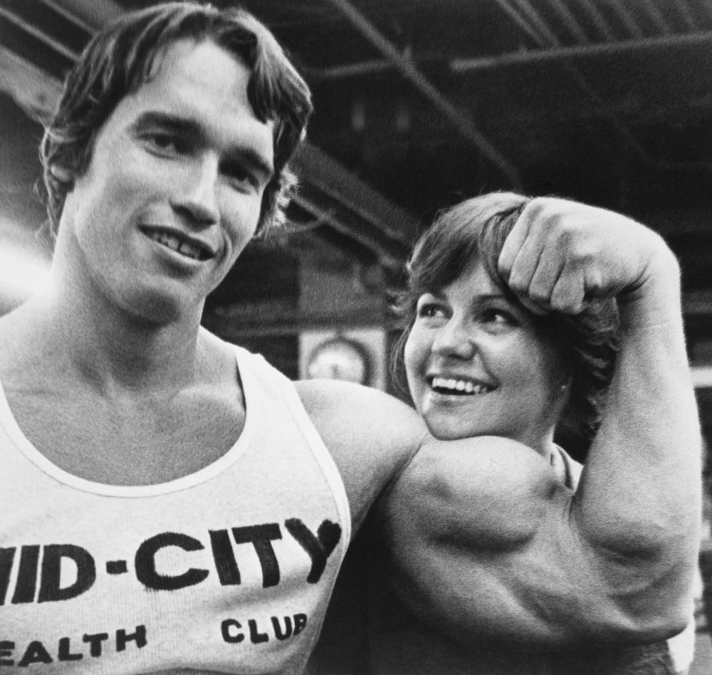 young arnold schwarzenegger photos