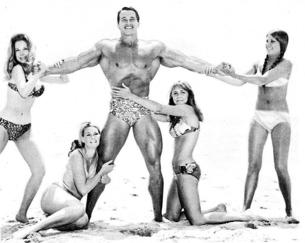 young arnold schwarzenegger photos