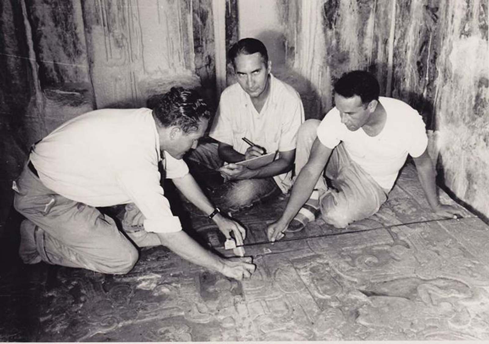 vintage photos discovery maya ruins