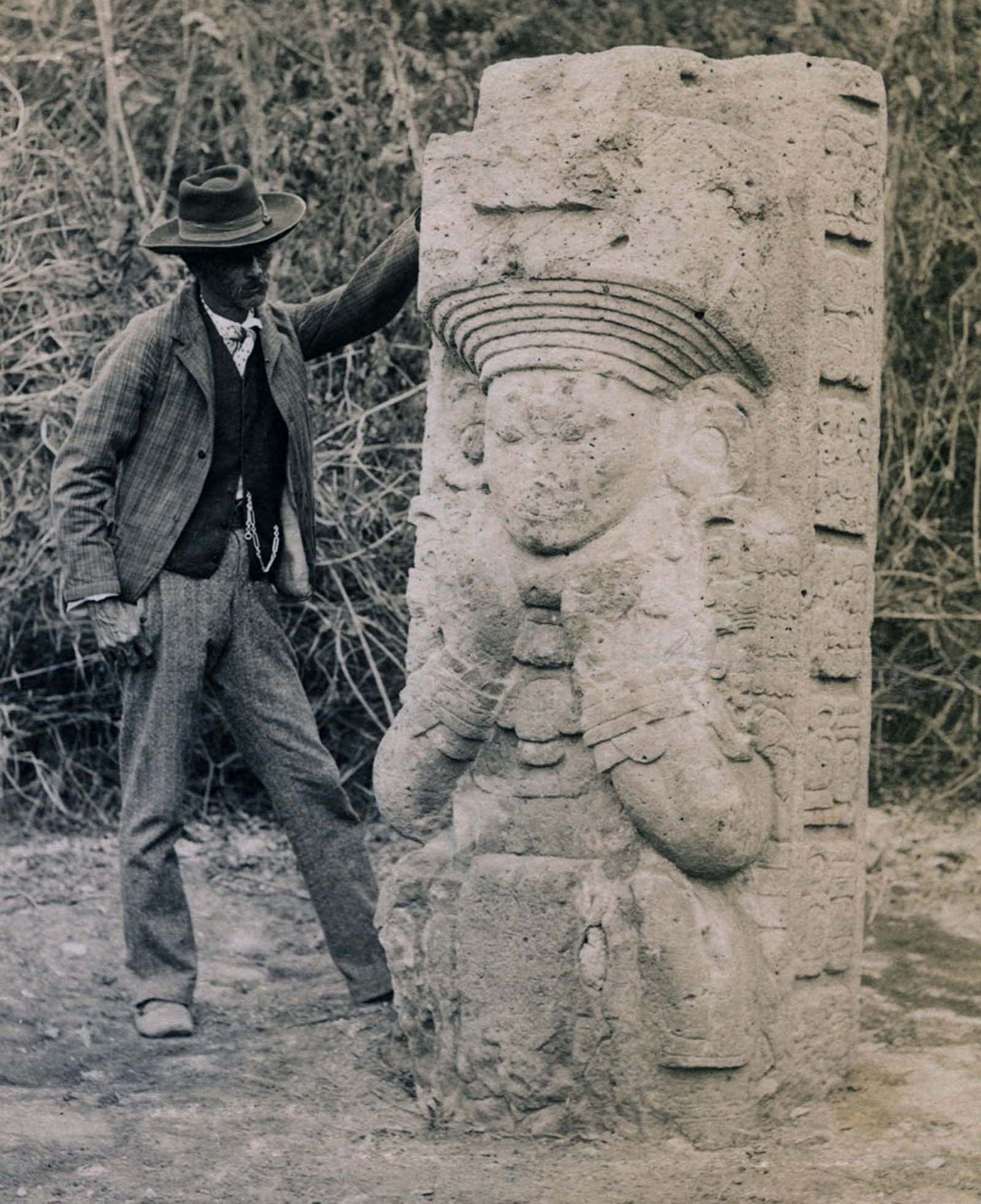 vintage photos discovery maya ruins