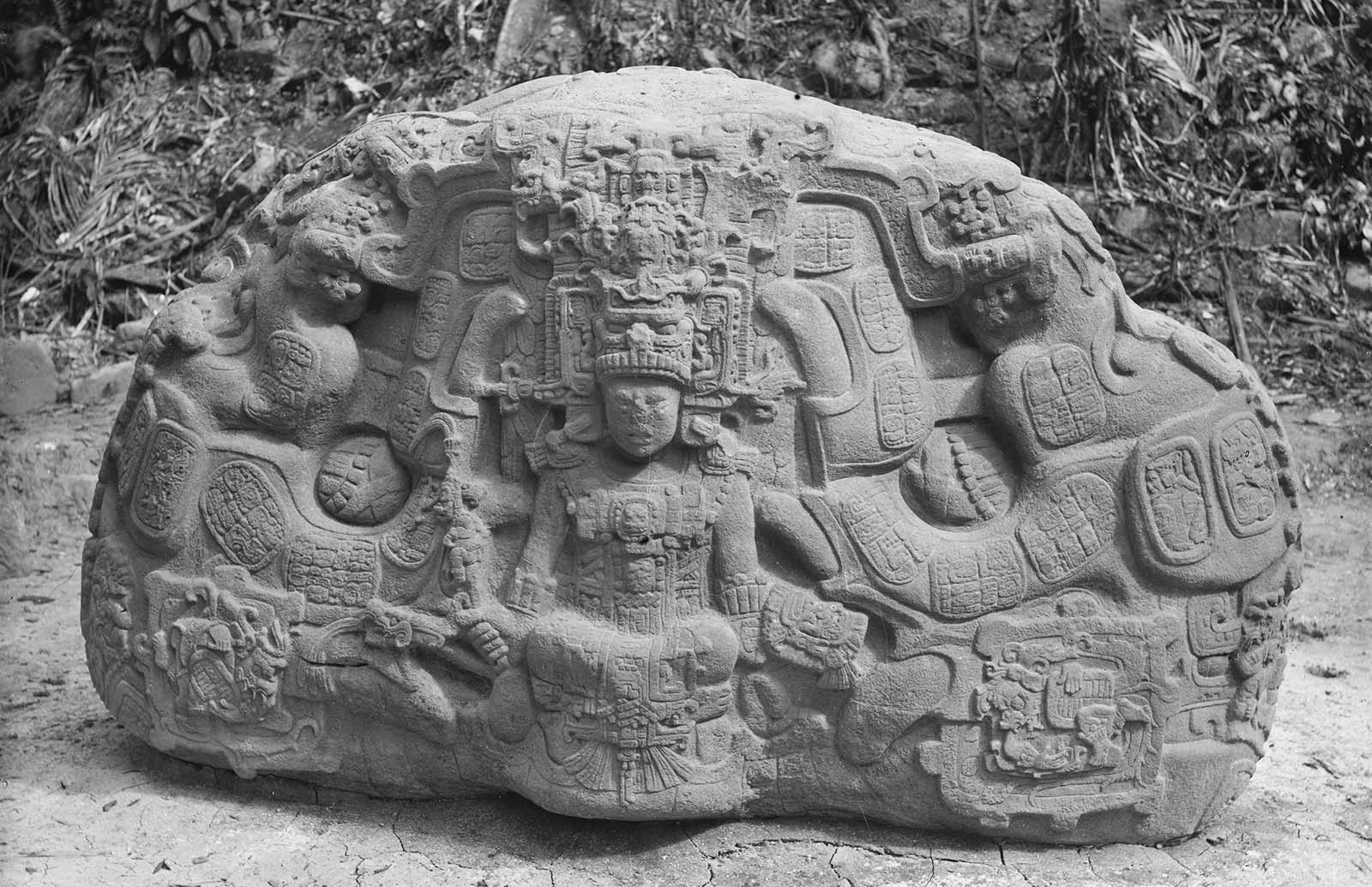 vintage photos discovery maya ruins