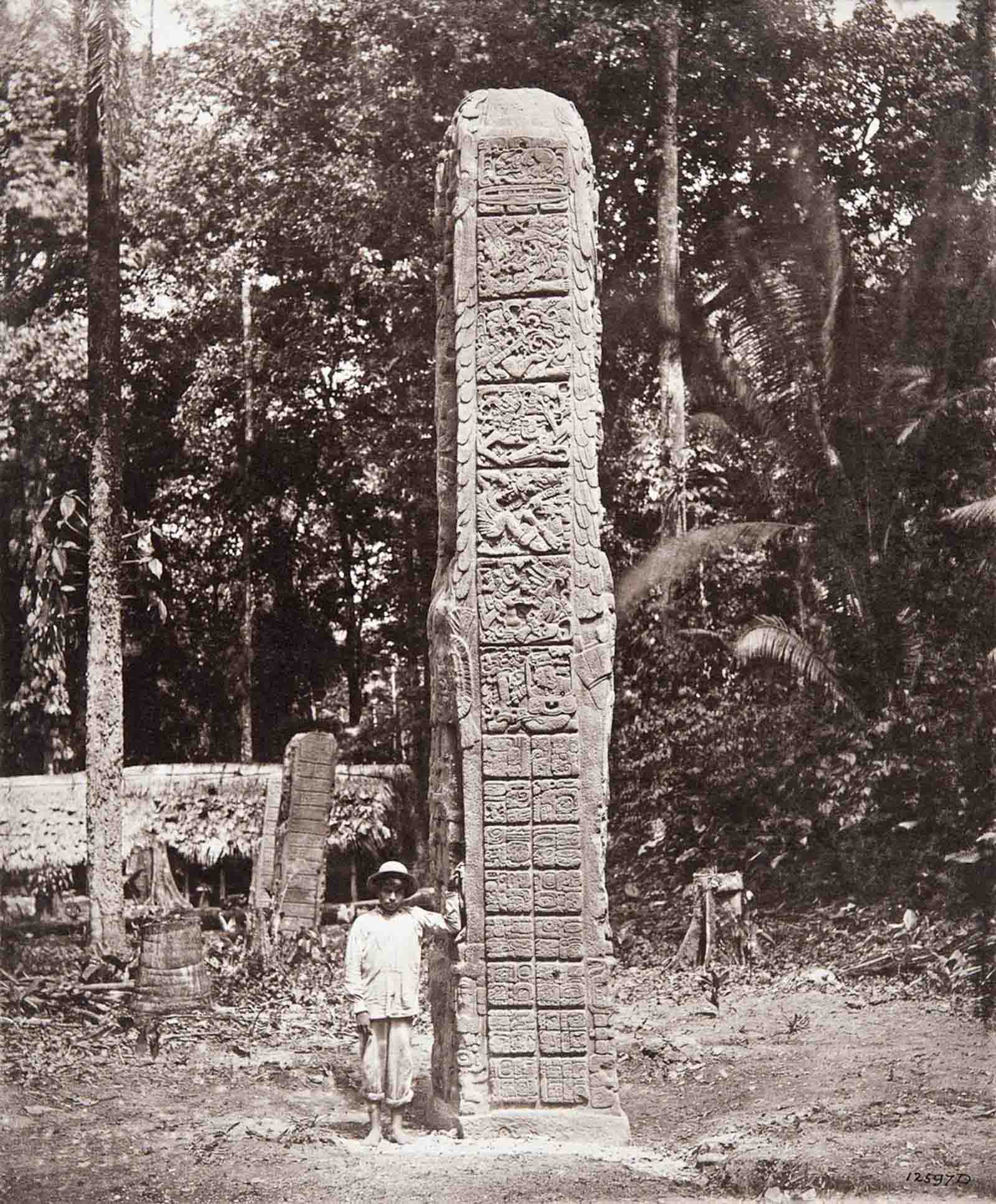 vintage photos discovery maya ruins