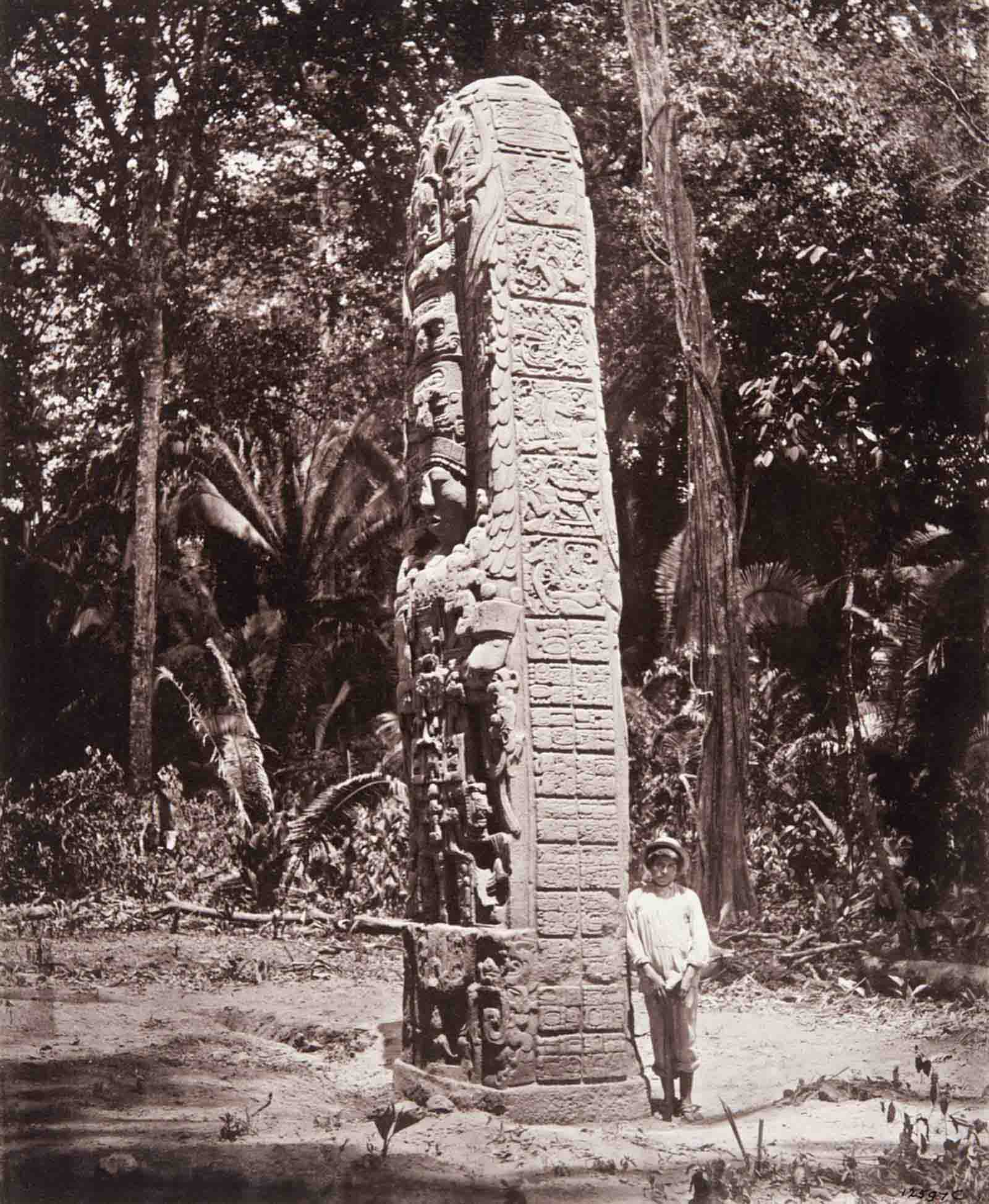 vintage photos discovery maya ruins