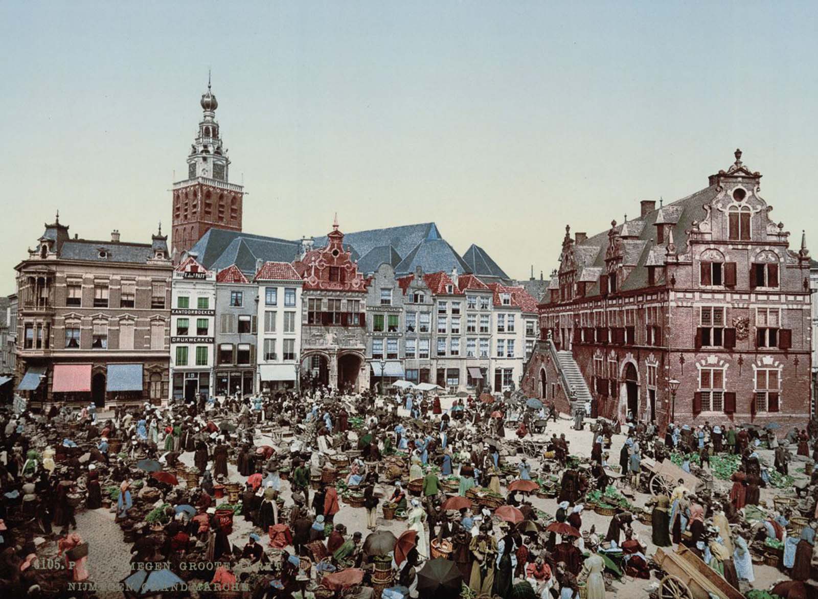 color photos photochroms netherlands 