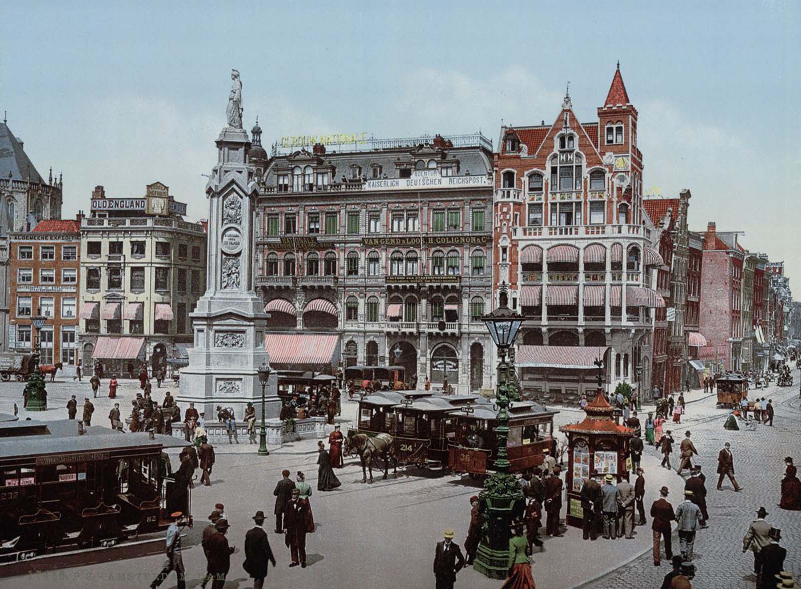 color photos photochroms netherlands 