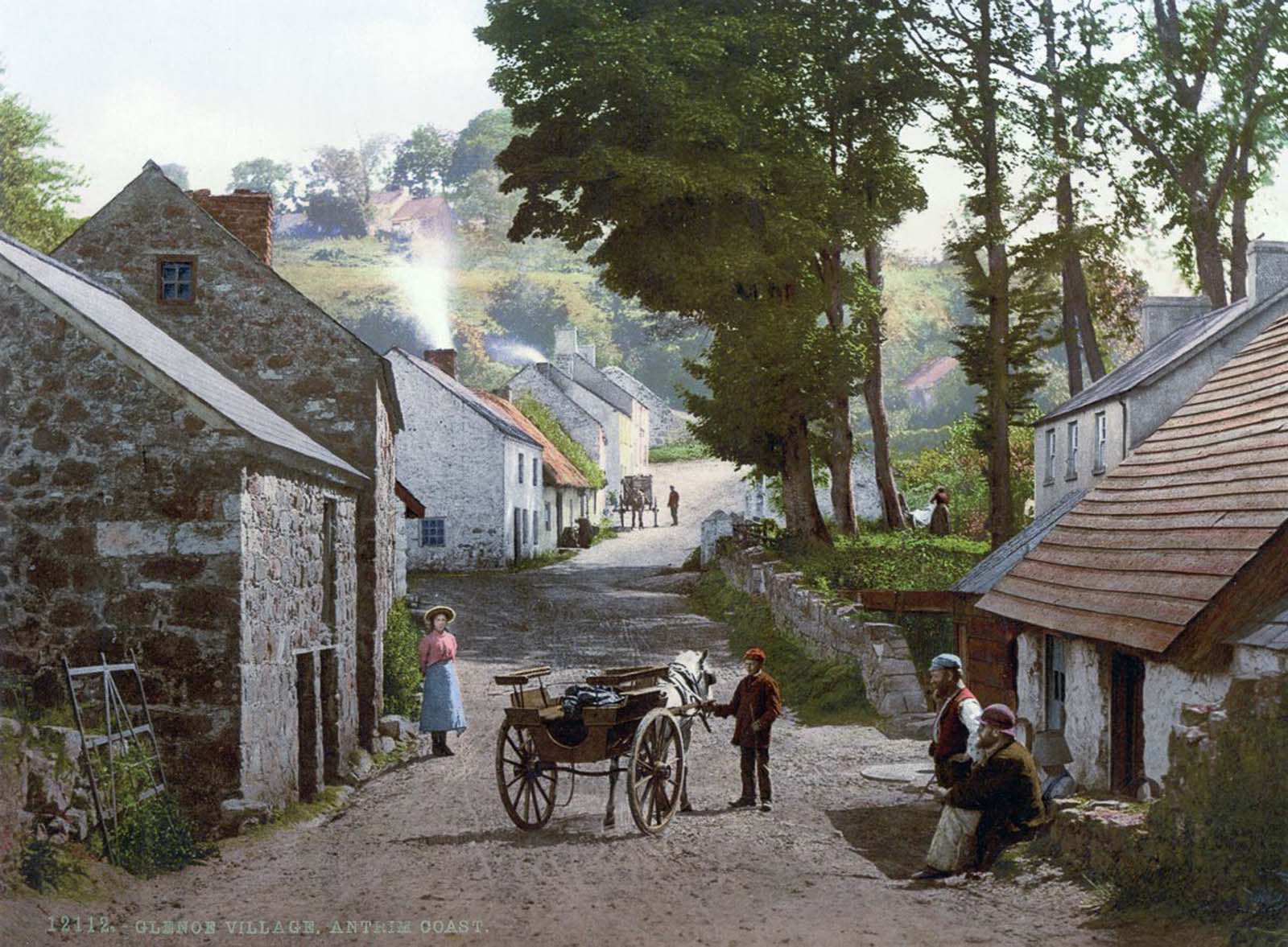 old color images ireland