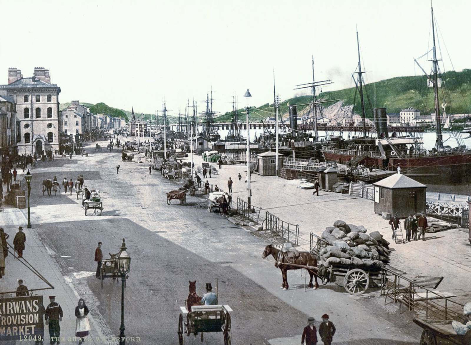 old color images ireland
