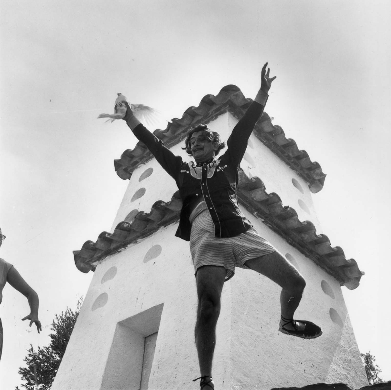 salvador dali surreal photo shoot