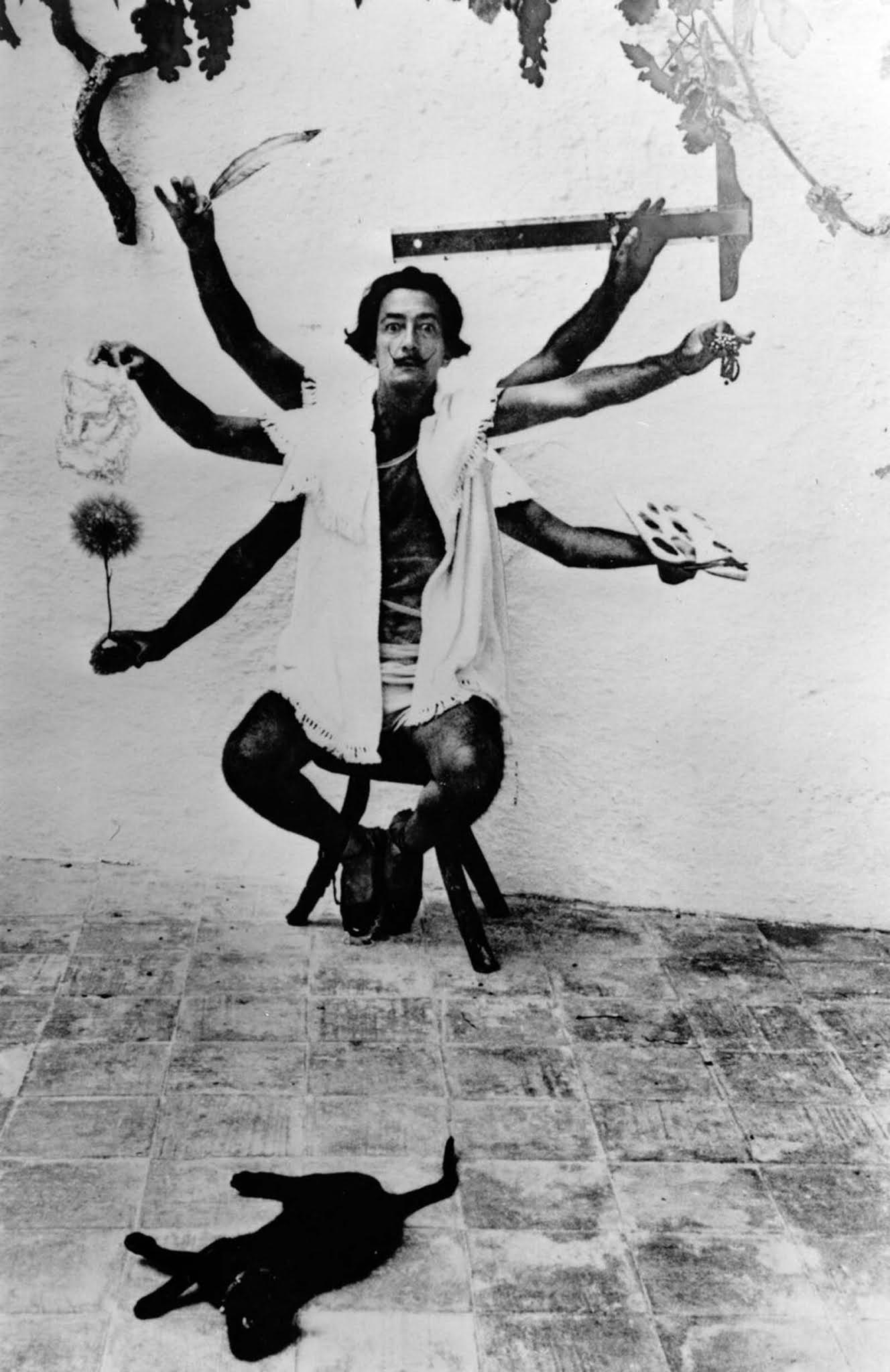 salvador dali surreal photo shoot